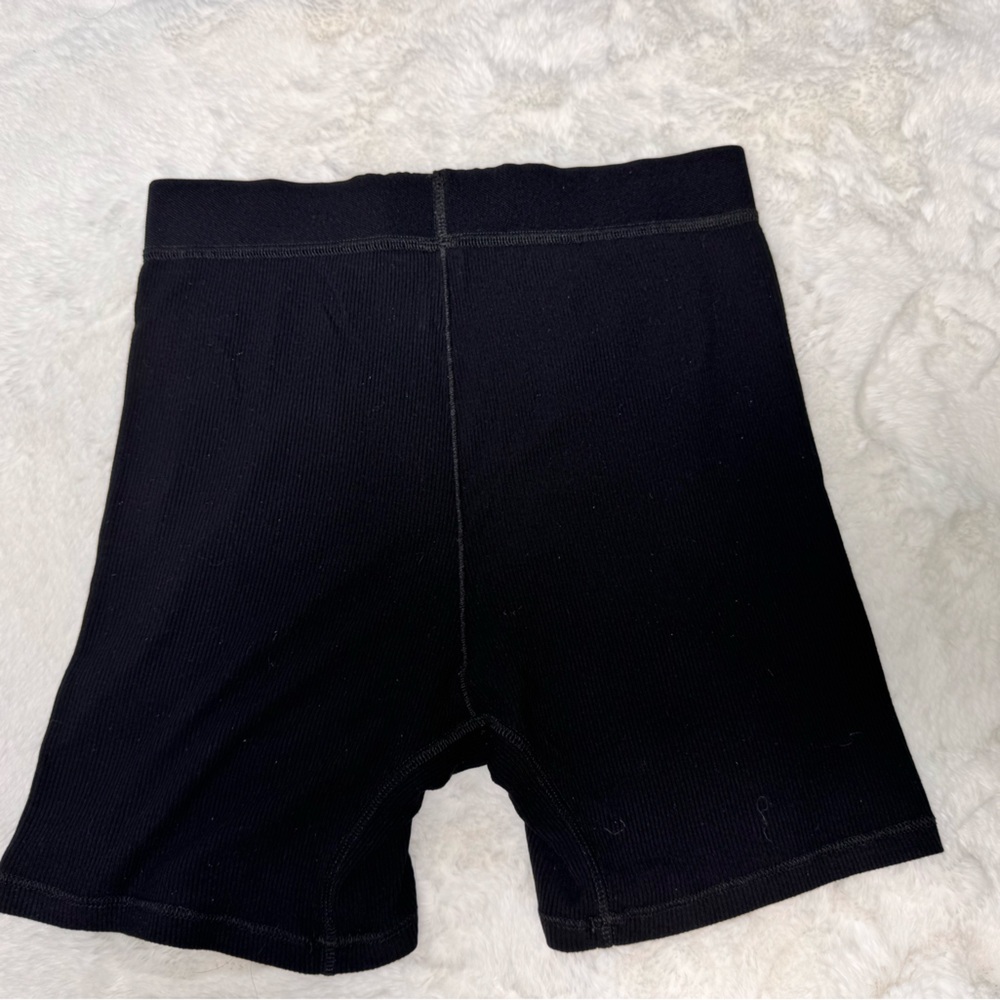 SKIMS Women’s Black Cotton Boxers, Medium - Picture 3 of 5